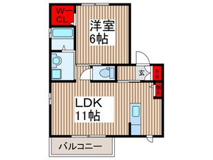 グローリエの物件間取画像